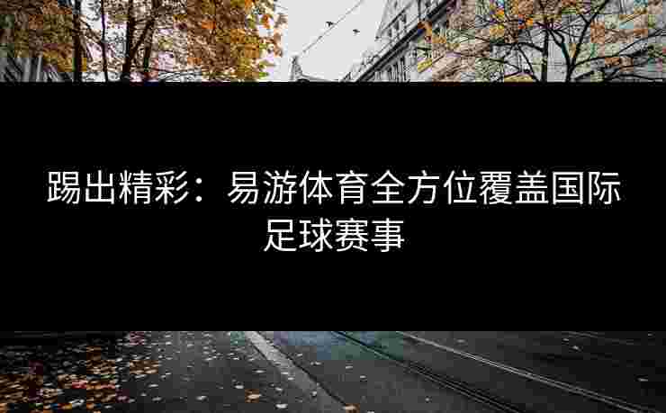 踢出精彩：易游体育全方位覆盖国际足球赛事