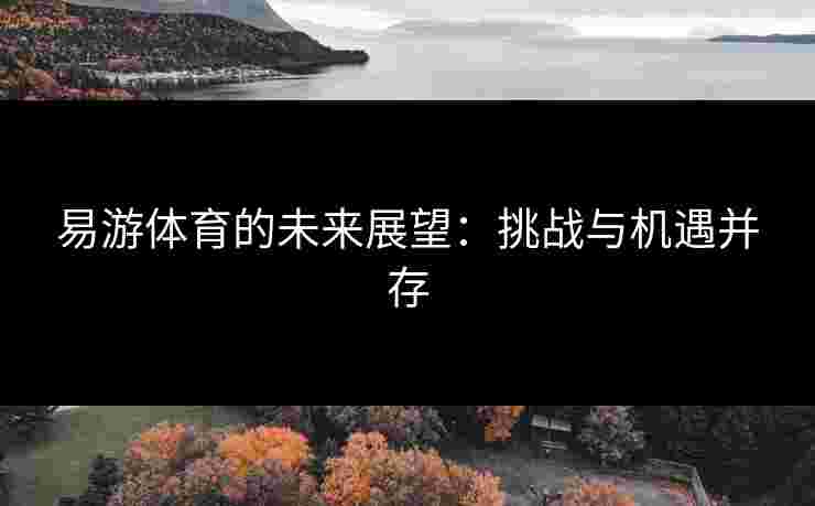 易游体育的未来展望：挑战与机遇并存